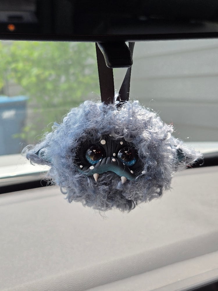 Image of Blue Beastie Car Charm