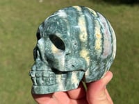 Image 15 of Ocean Jasper Skull #2177