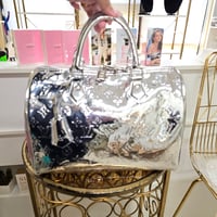 Image 4 of Metallic Silver Purse and Sneaker Set