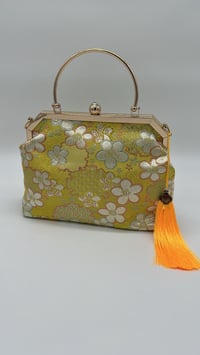 Image 1 of Yellow Floral Evening Bag