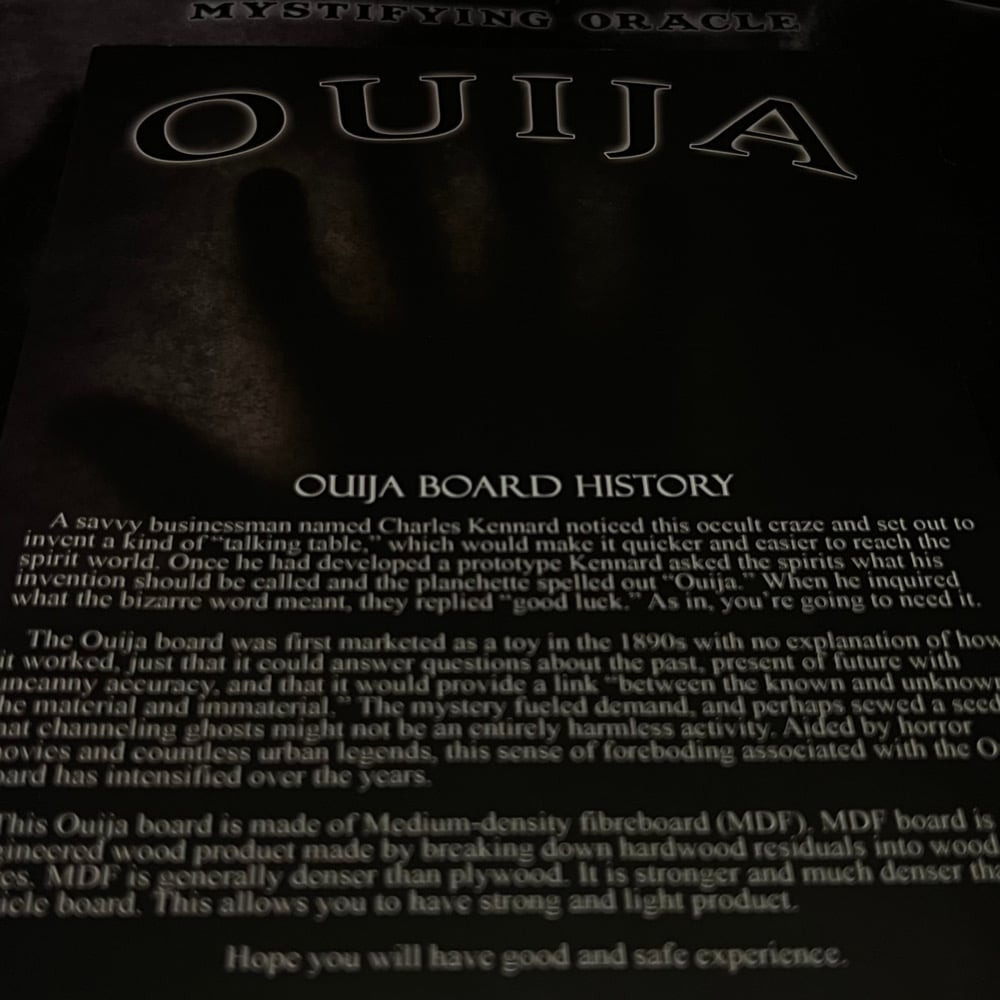 Image of Ouija Board (Wiccstar) 