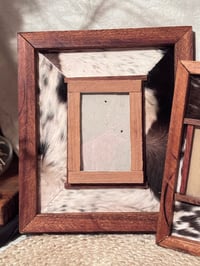 Image 4 of Cow Hide Photo Frames 