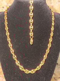 GG Link Necklace Set 