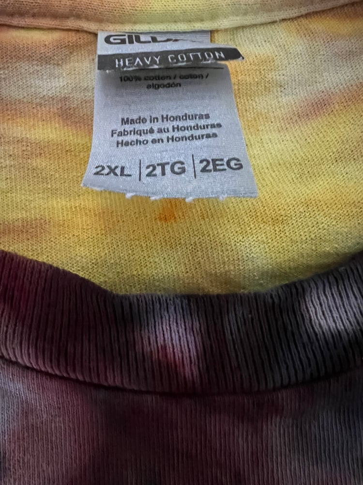 Image of  03 2XL long sleeve tie dye 