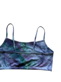 Image 6 of L (38) Cotton-Blend Strappy Bralette in Mermaid Agate Ice Dye