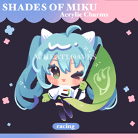 Image 3 of [LAST CHANCE] Vocaloid - Shades Of Miku Acrylic Charms
