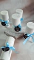 Hourglass Pillar Candle-Modern Home Decor/Unique Sculpture Candle Image 4