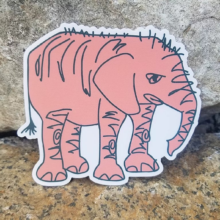 Baby Elephant Sticker