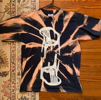 Image 1 of 'Satellite' screenprinted Bleached Tee Oneshot - Size Large
