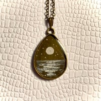 Image 3 of Bronze Moonlit Reflections Necklace
