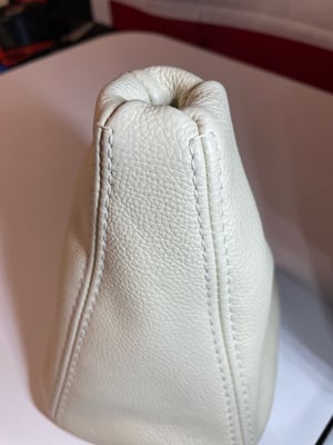 Image of Corrado cream leather shift boot 