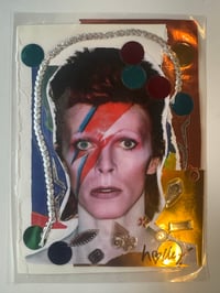 Image 1 of “Bowie Whimsy” Laminated Collage