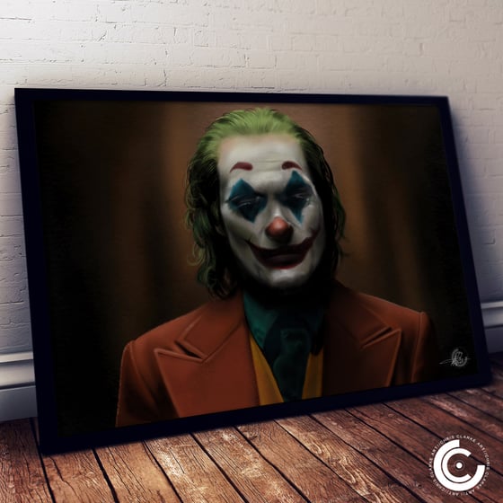 Image of Joaquin Phoenix Joker Limited Edition Print