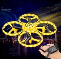  RC Mini Quadcopter Induction Drone Smart Watch Remote Sensing Aircraft UFO Hand Control Drone