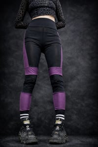 Image 2 of Kila leggings,  purple 