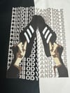 Mind, Body & Sole ‘Trainer Design’ Black Tshirt 