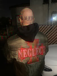 Image 2 of Neglect - Green Bomber Jacket