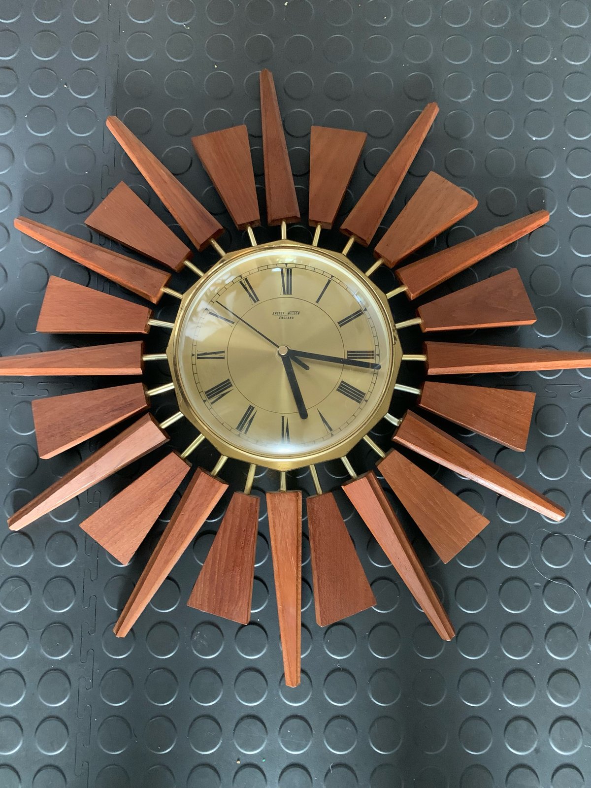 ANSTEY&WILSON スタークロック　1960年代 Anstey Wilson Starburst Clock / Vaguely Vintage