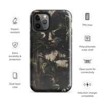 Image 4 of Cuddling Black Cats Goth Inspired Tough Case for iPhone®