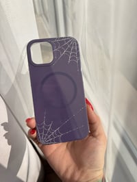 Image 6 of Perfect spiderweb Phone Case (for MagSafe phone grip)
