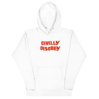 Image 3 of Civilly Disobey Anarchist's Unisex Hoodie