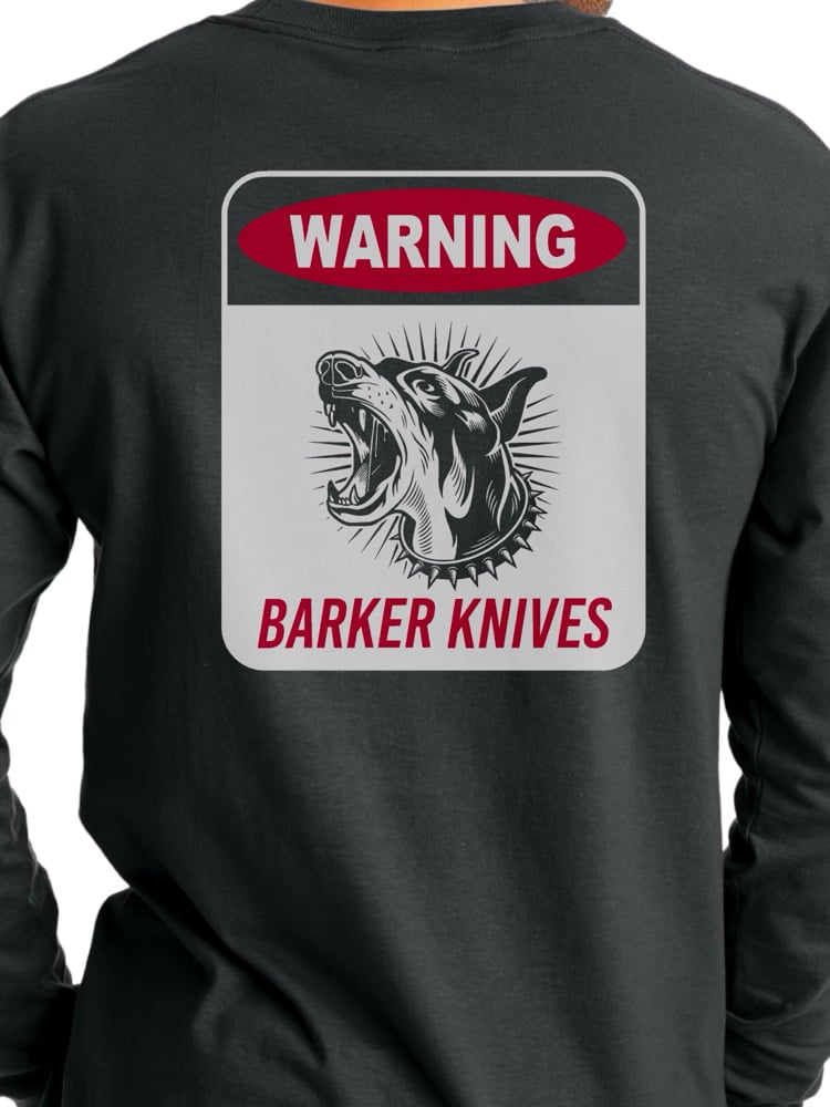 Image of Barker Knives black long sleeve