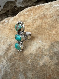 Image 2 of Ceremonial Kingman Crawler Ring