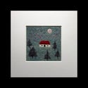 Frosty Night in the Highlands~framed option available 