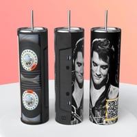 ELVIS PRESLEY QR CODE TUMBLER PLAYS MUSIC 