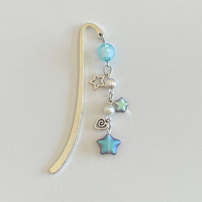 blue bow bookmarks