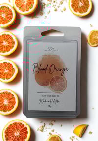 Blood orange clamshell wax melts 