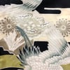 Antique Boy’s Silk Kimono (Cranes & Kiku)
