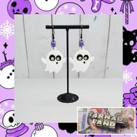 Hauntingly Cute Ghost Earrings