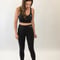 Image of U-Back CiCi Sports Bra - Black 