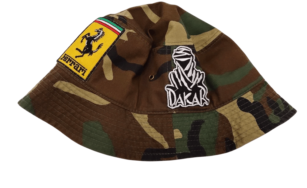 Image of Scuderia Ferrari Dakar Rally Camp Bucket Hat