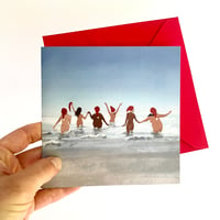 'Christmas Dip' Luxury Christmas Card (Single or Multipack)