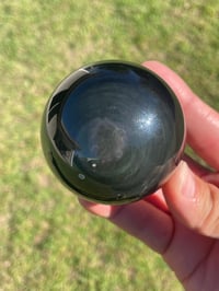 Image 7 of Rainbow Obsidian Sphere #1960