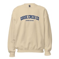 Image 5 of Goose Creek Co Varsity Authentic Southern Unisex Sweatshirt
