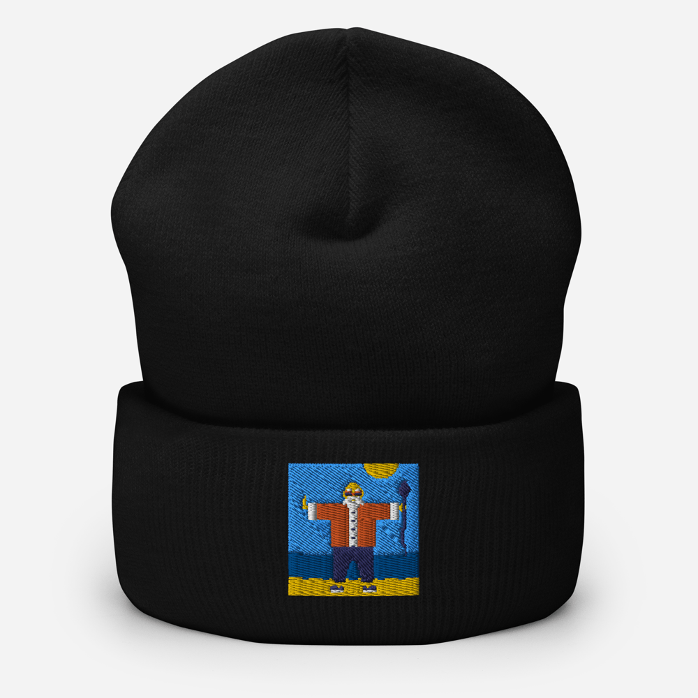 Image of Master Roshi Cuffed Beanie (black)