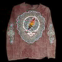 Image 1 of Medium unisex Stealie Long Sleeve brown