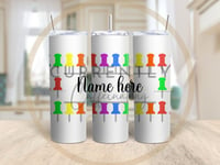 Thumbtack Teacher Personalized Tumbler 