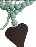 Original Love Beads - HEART (metal)