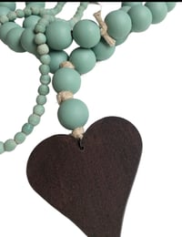 Image 2 of Original Love Beads - HEART (metal)