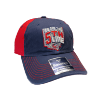 Image 1 of Fanatics Columbus Blue Jackets Hat Cap Adjustable Strapback We Are The 5th Line