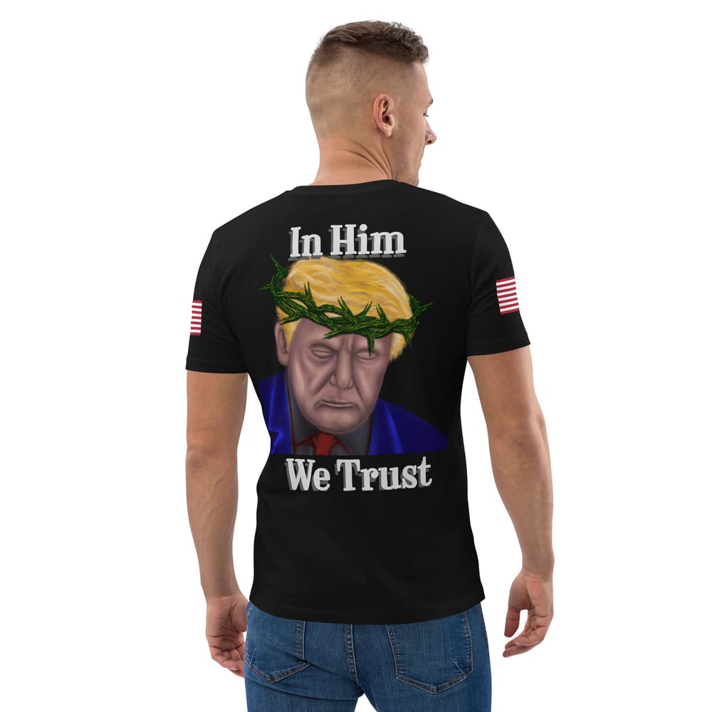 In Trump we trust Unisex organic cotton t-shirt