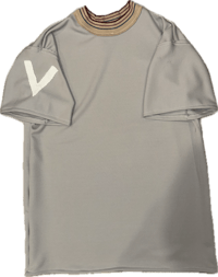 Double Knit Jersey Tee (Gray)