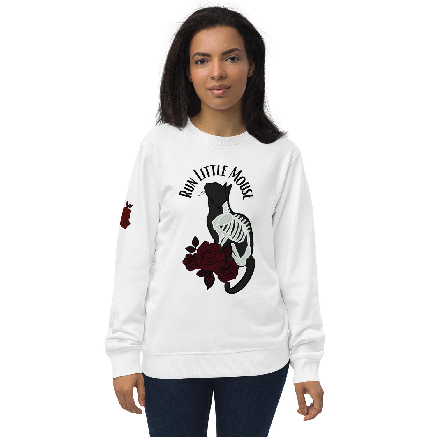 Image of Run little mouse  Unisex organic sweatshirt