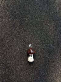 Image 1 of Red Blizzard Mushroom Character Pendant 