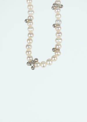 Image of LOWOOL - Dew Pearl Silver Necklace
