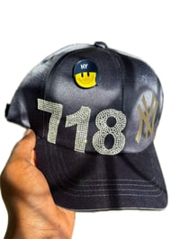 Image 1 of 718 Satin NY Ball Cap